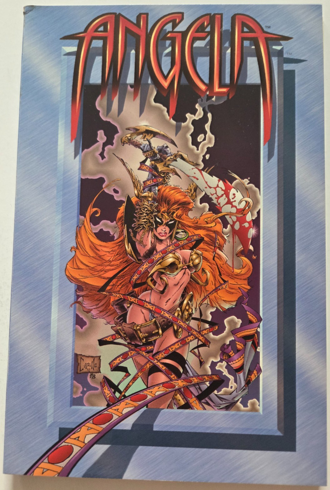ANGELA TPB (1994) IMAGE COMICS NEIL GAIMAN GREG CAPULLO ART 1ST PRINT