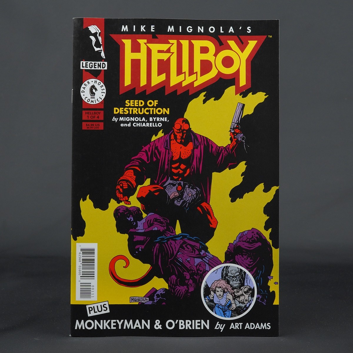 HELLBOY Seed Of Destruction #1 Facsimile Cvr A Dark Horse Comics 2026 Mignola