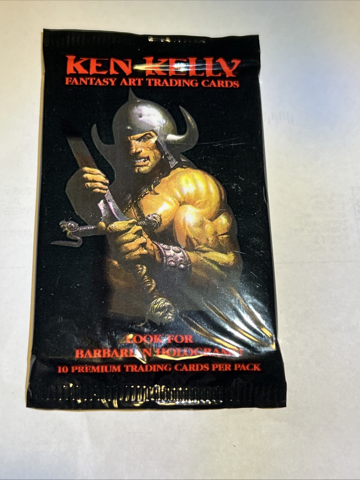 Ken Kelly 1992 Fantasy Art Trading Cards pack. Factory Sealed.