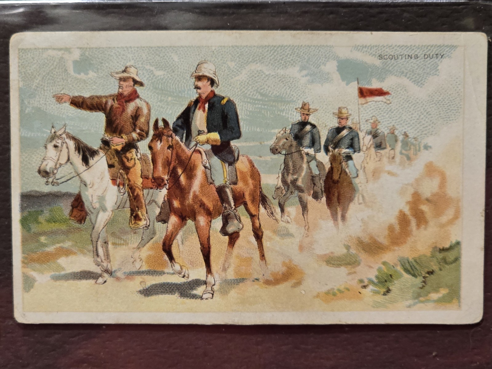 1888 W. DUKE & SONS, N105 COWBOY SCENES: - 