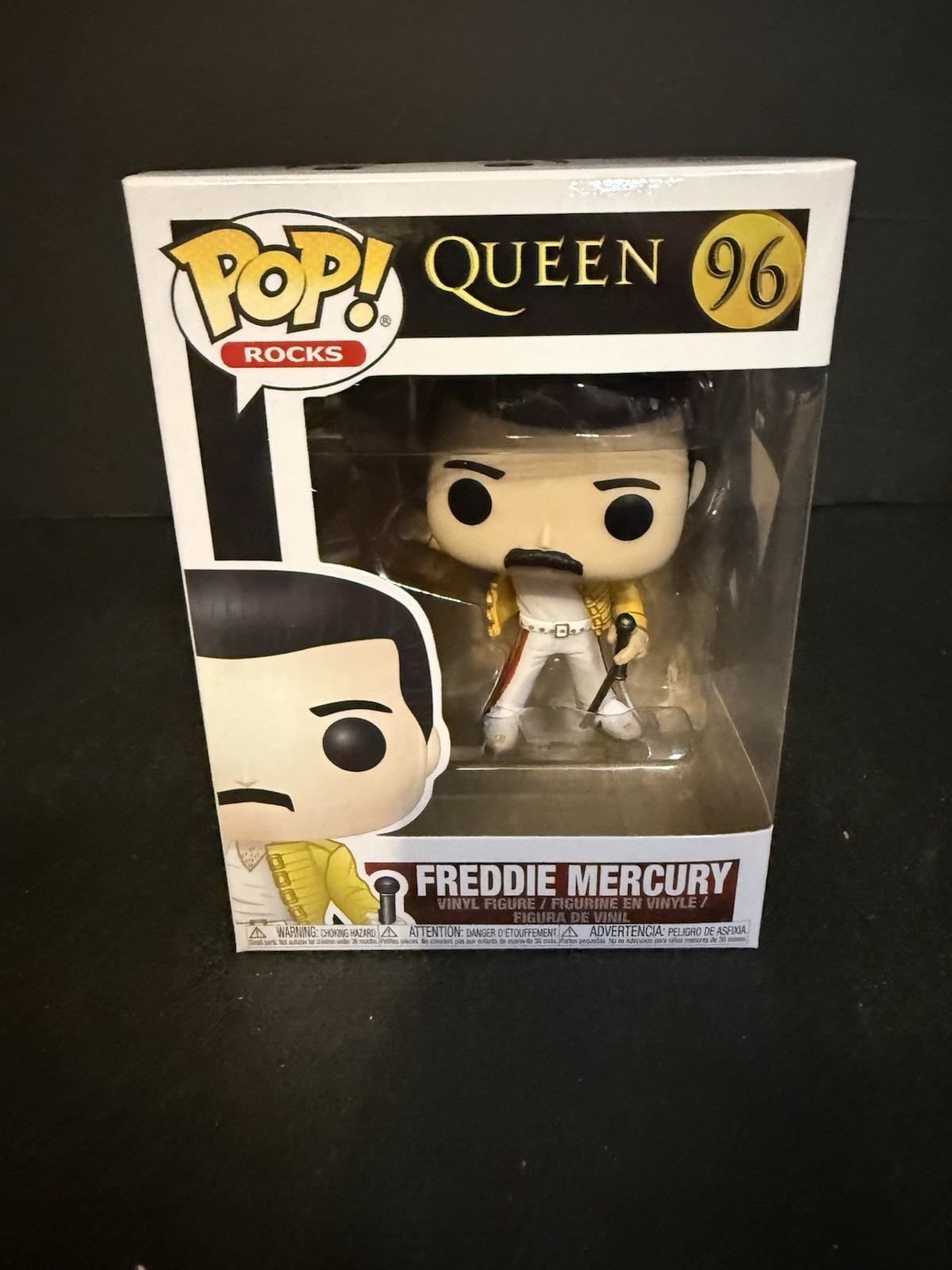 FUNKO POP FREDDIE MERCURY 96 QUEEN POP ROCKS W01 FUNKO POP FREDDIE MERCURY 96 QUEEN POP ROCKS W01