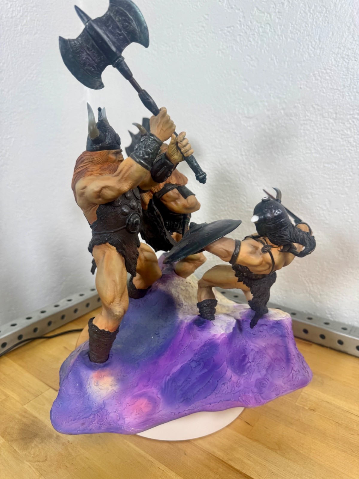 Three Snow Giants Frank Frazetta Ltd 1000 Reel Art Studios Figure 2005
