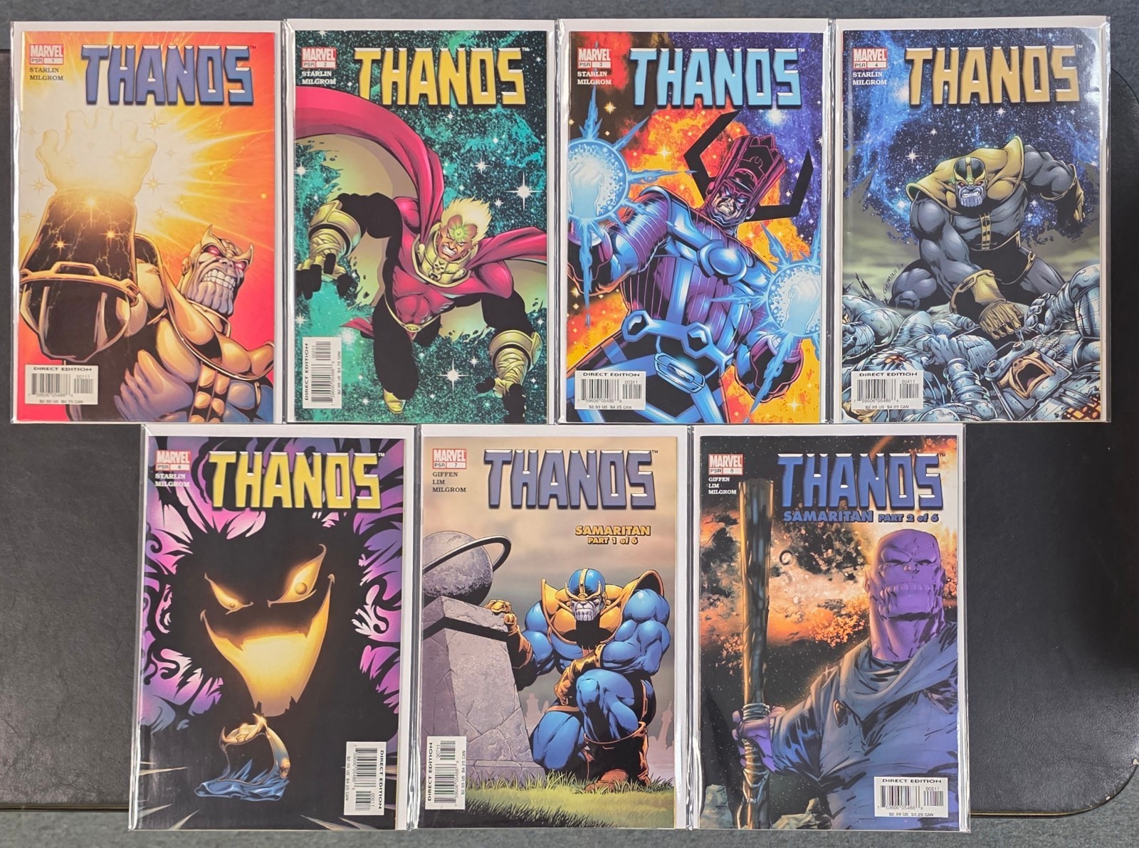 Thanos #1-8 Marvel Comics 2003 Missing #5 VF-NM 8.0-9.0 or Better