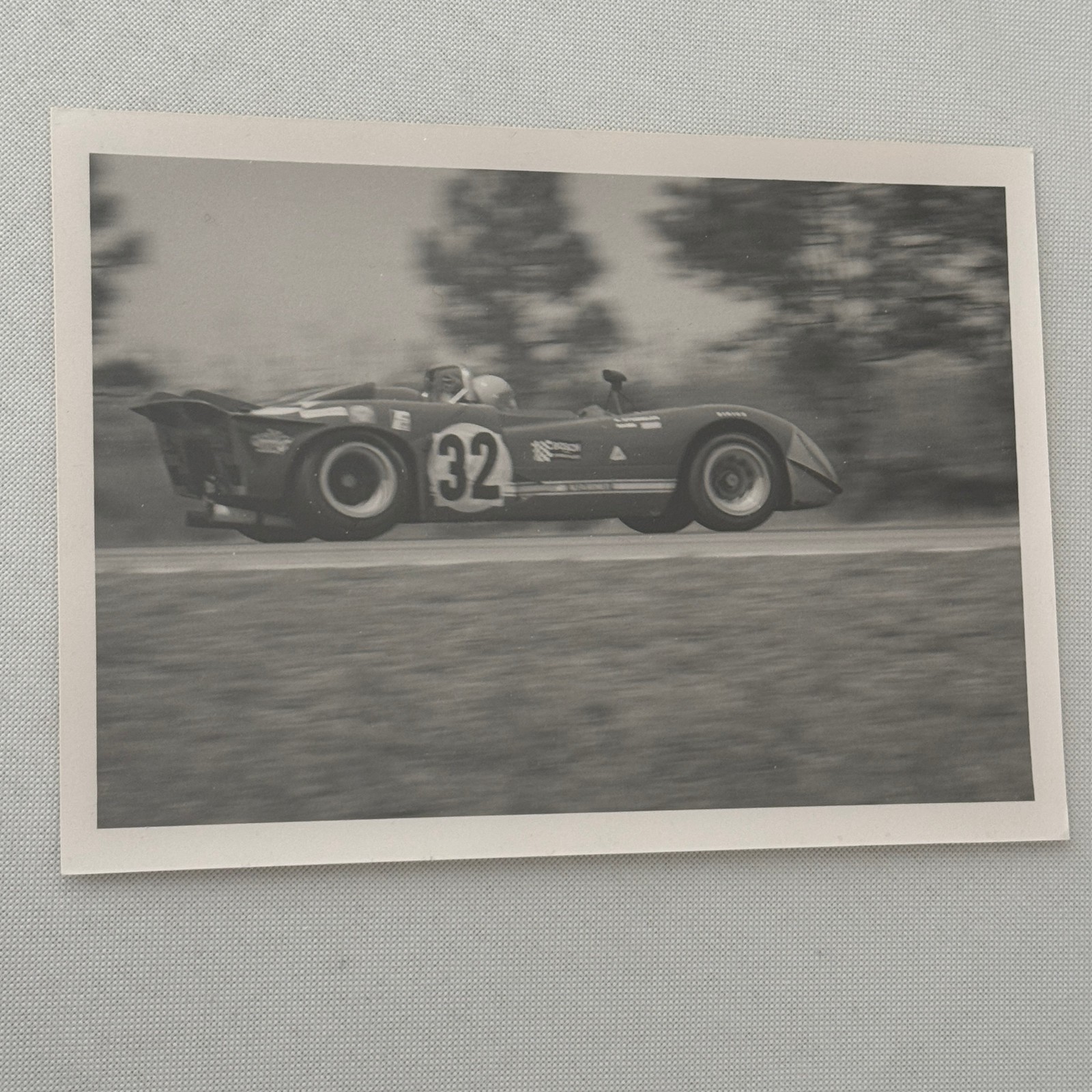 Vintage Racing Photo Photograph 1970 Sebring
