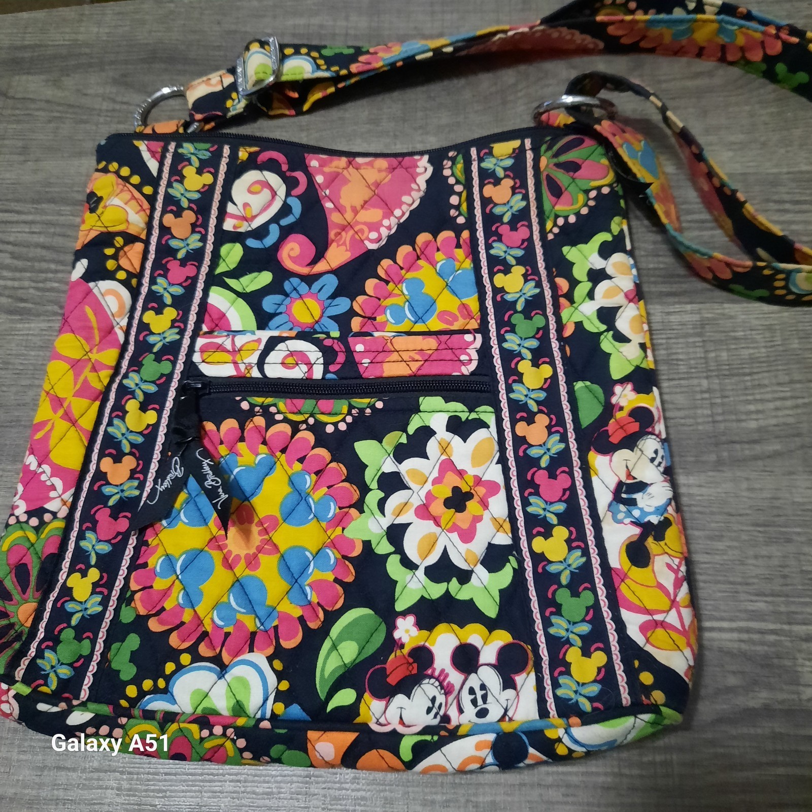 Vera Bradley Disney Parks Midnight with Mickey crossbody - used in good shape