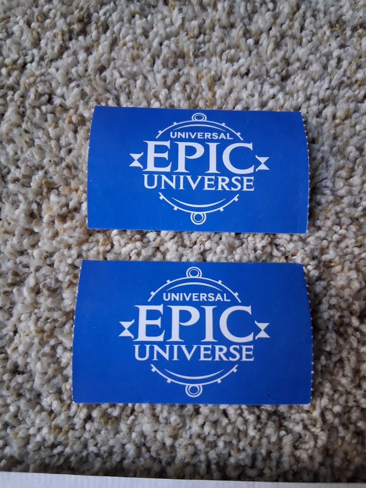 Universal Orlando Epic Universe single Express Pass lot of 2