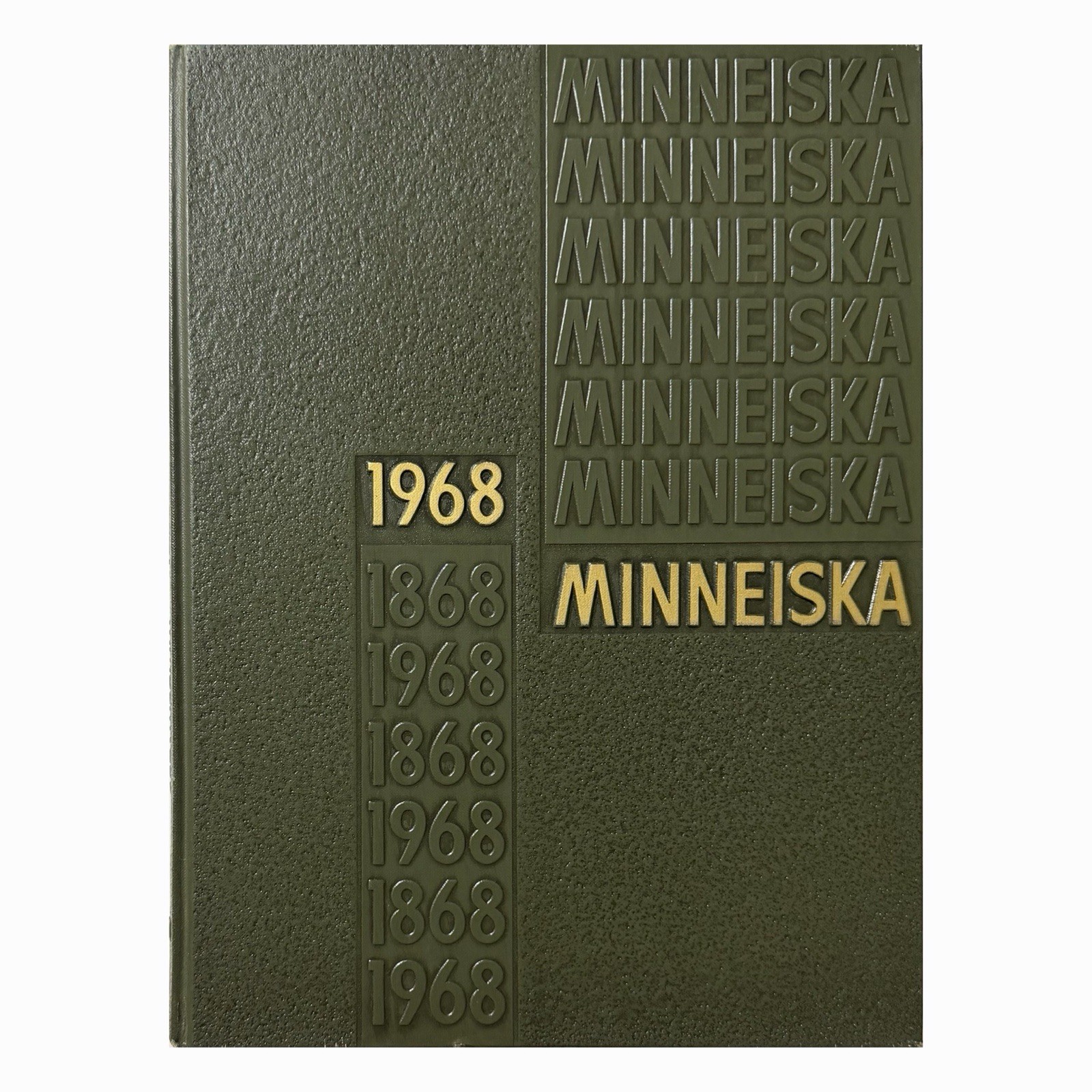 Vintage 1968 Wisconsin State University - Whitewater Yearbook Minneiska Annual