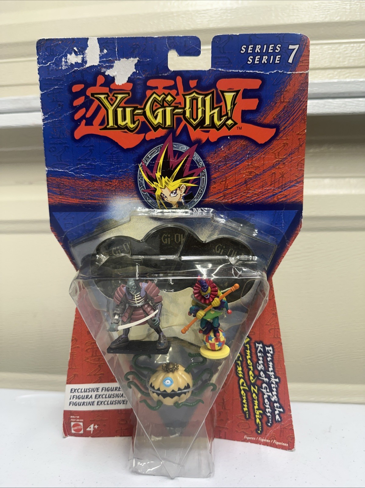 Yu-Gi-Oh Mini Figures Series 7: Pumpking King - Armored Zombie- Clown 2003 NEW