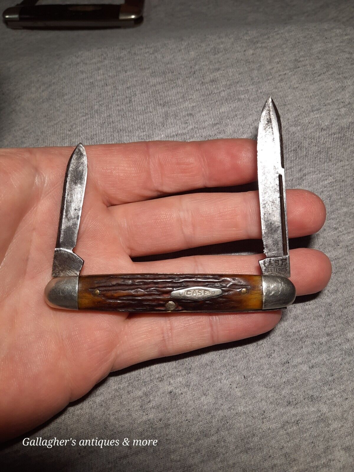 #10 1920 -40 Rare VINTAGE Antique CASE TESTED XX KNIFE 