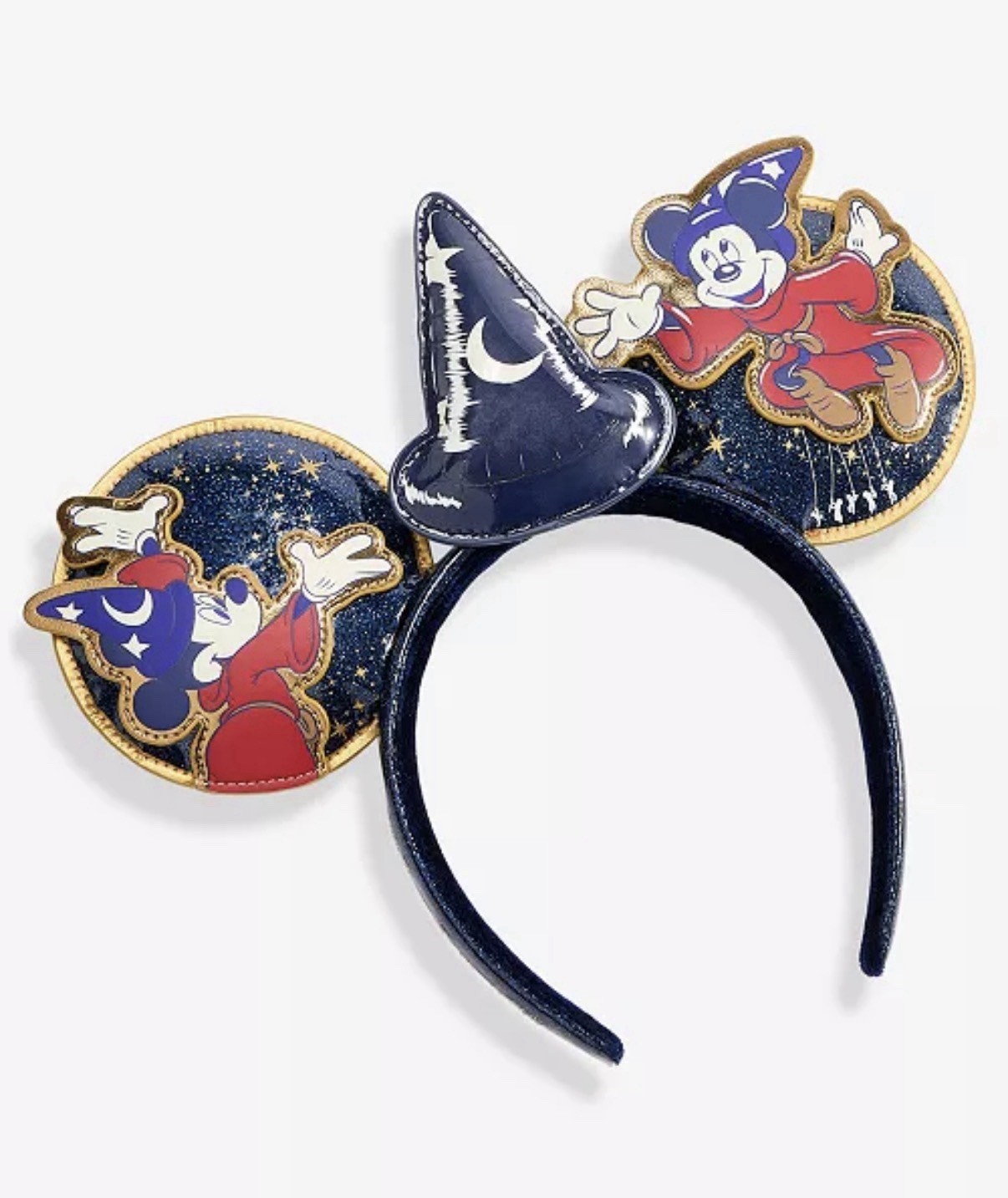 2026 Disney x Macy's 100 Sorcerer's Apprentice Mickey Ears Headband Loungefly