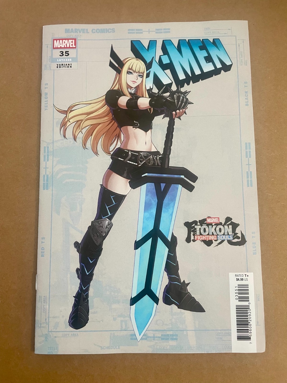 X-Men #35 Magik Tokon: Fighting Souls Variant E Marvel 2026 Video Game Jed McKay