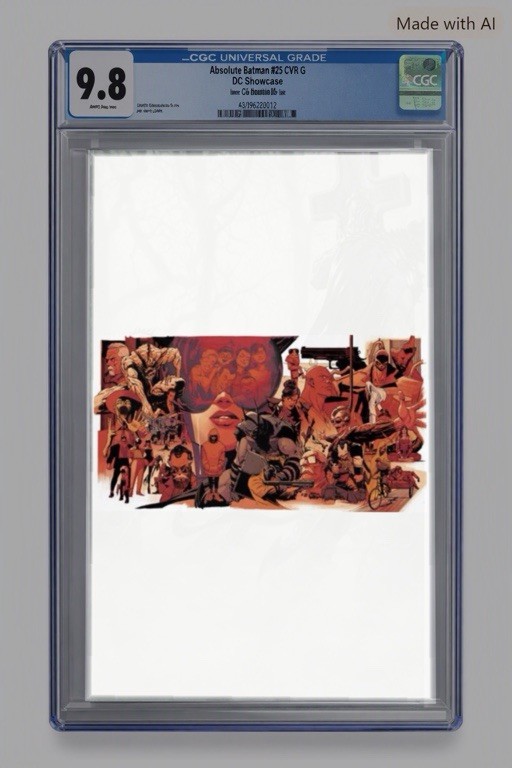 Absolute Batman #25  Cgc 9.8 Scott Snyder Nick Dragotta \