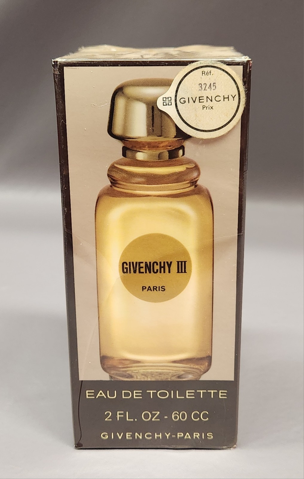 *NOS* Vintage Givenchy III EDT Splash, 2 fl oz/60 ml, RARE/FREE SHIP