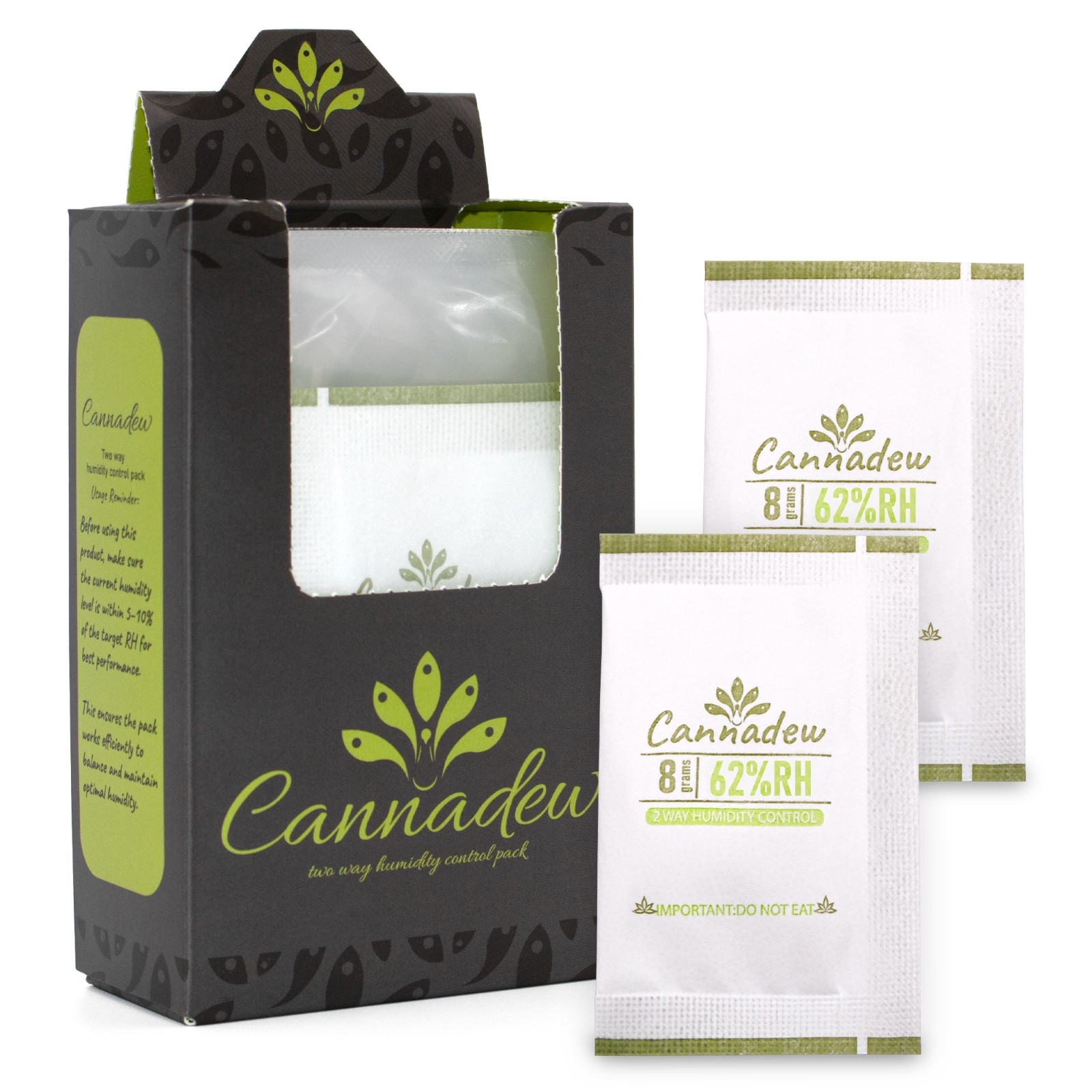 62% RH 8Gram (15 Pack) Two-Way Humidity Control Packets 62% RH 8Gram (15 Pack) Two-Way Humidity Control Packets