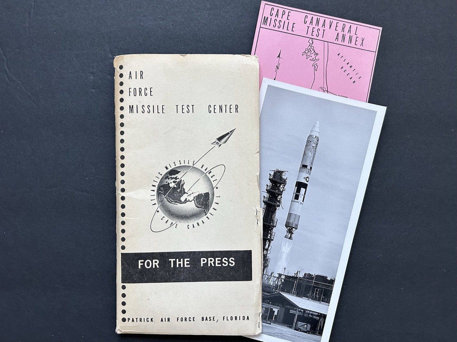 1960-1962 NASA U.S. Air Force Missile Test Center Historical Photos Press Kit