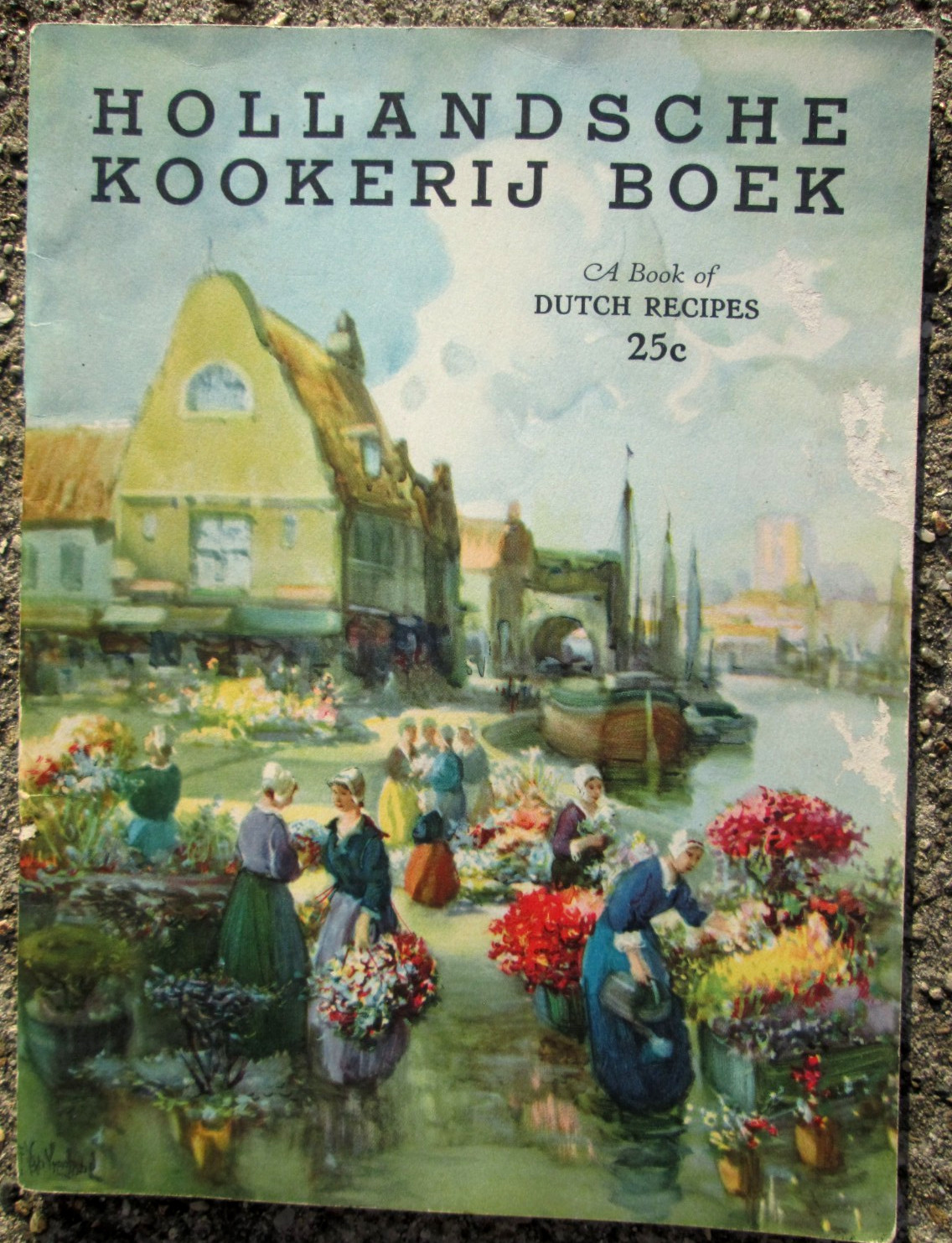 Hollandsche Kookerij Boek A Book of Dutch Recipes SSPB 1936 Holland Michigan
