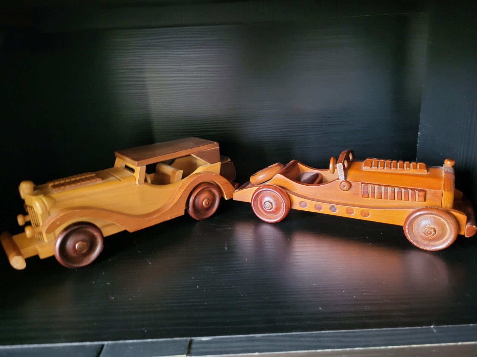 Vintage Wooden CARS-2 10in Used
