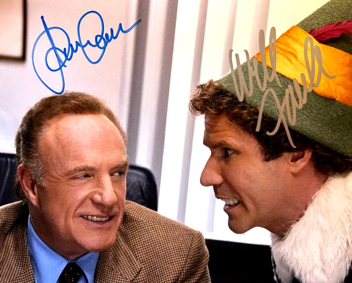 ELF Signed (Will Ferrell, James Caan) 8x10\