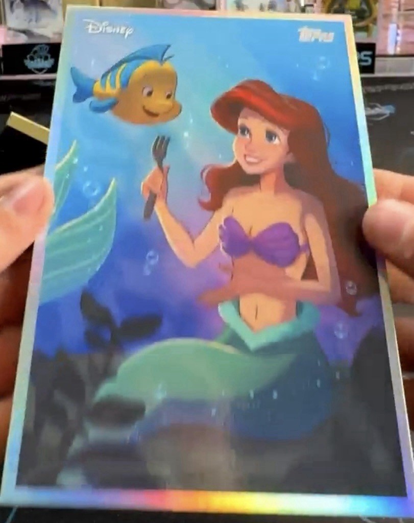 ARIEL 2026 TOPPS VAULT DISNEY ORIGINALS TOPPER ART BY JULIE VU