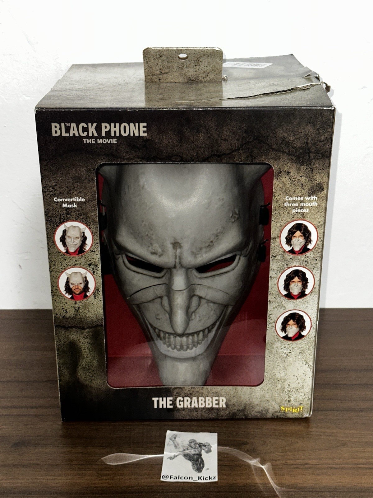 Spirit Halloween The Grabber Mask The Black Phone Horror Discontinued SHIP TODAY