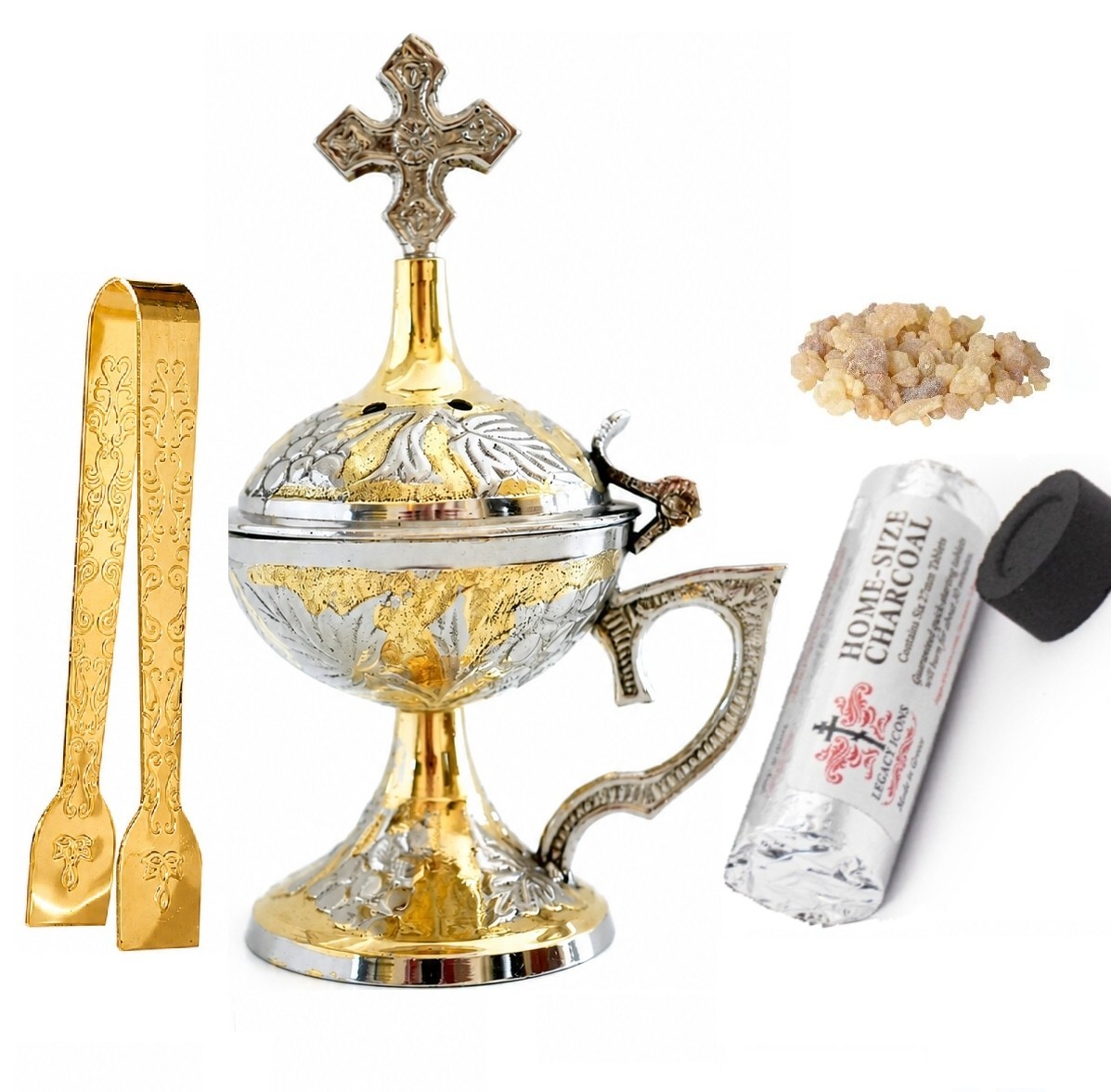 Incense Burner 4pc Set (#5): 5\