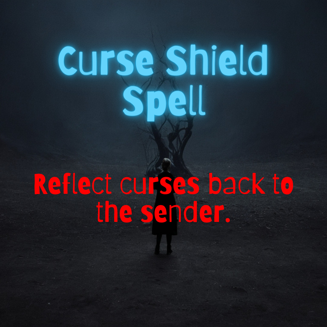 Black Magic Curse Shield Spell - Reflect Curses Back to the Sender