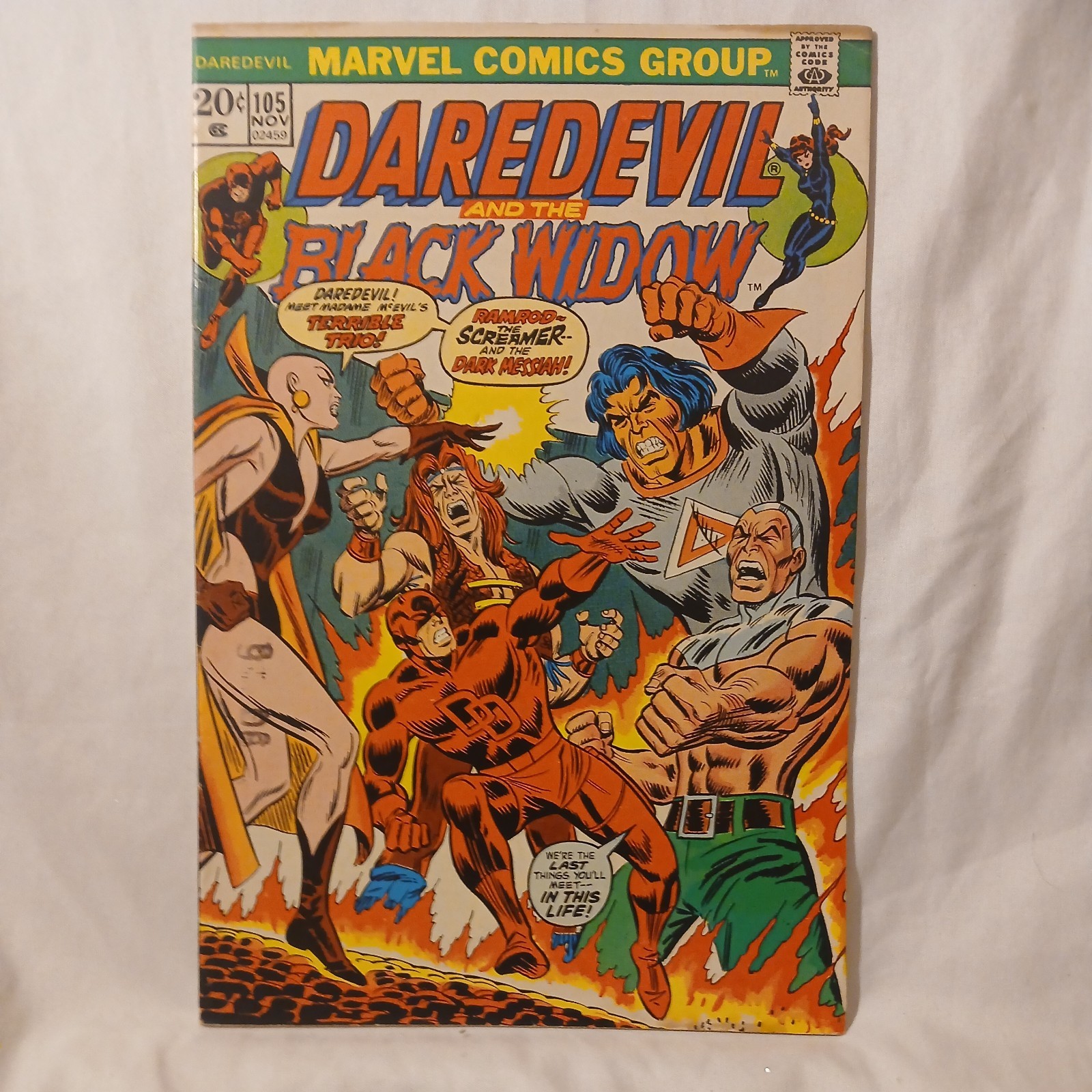 Daredevil #105 (Marvel Comics November 1973)