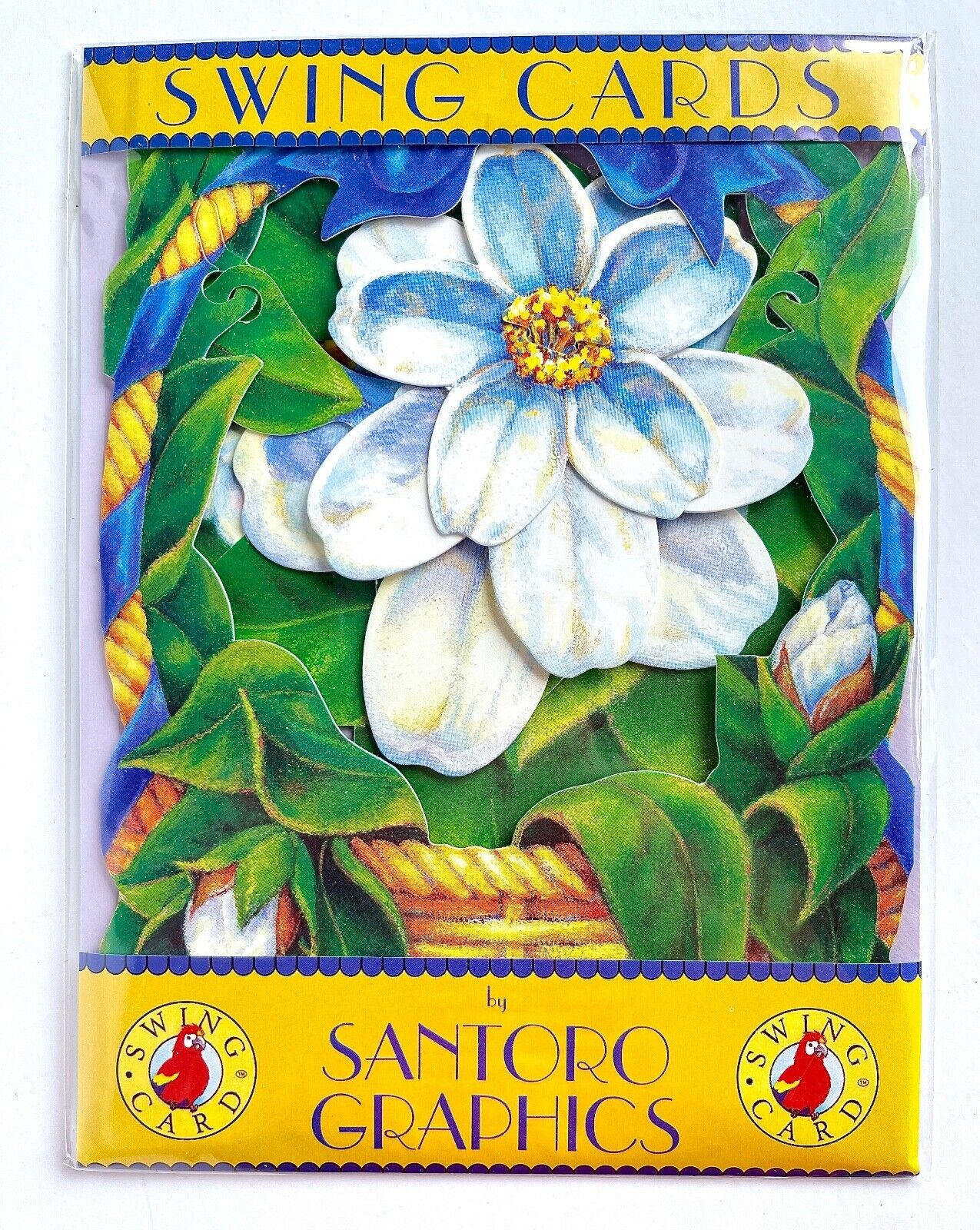 Nos Vtg. 1997 SANTORO GRAPHICS Swing Card 