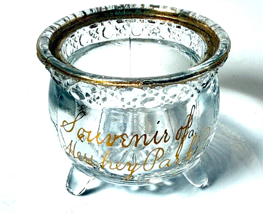 HERSHEY PARK PA Pennsylvania Depression Glass Souvenir TRINKET
