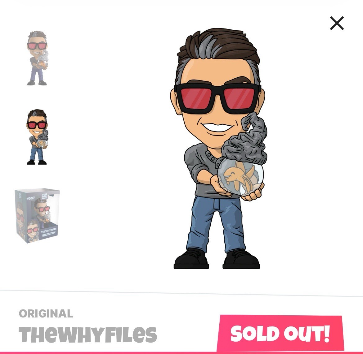 Youtooz * TheWhyFiles * NEW * In Hand * Sold Out Everywhere