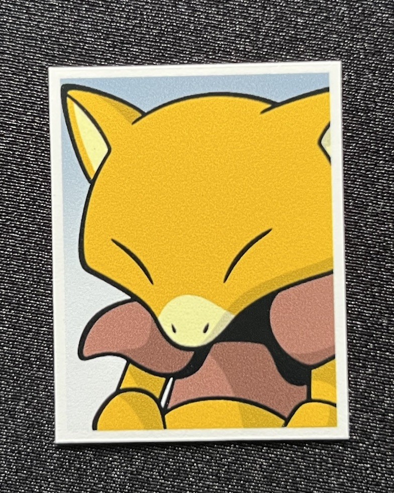 [Korea Exclusive] Abra Pokemon Mini Passport ID Photo Sticker Collection 3