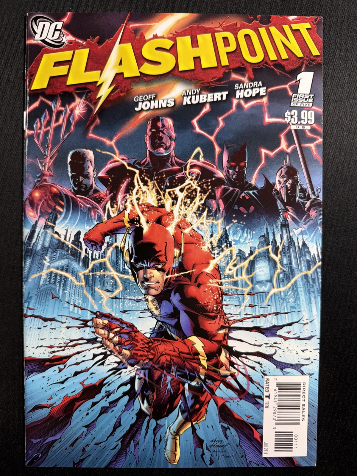 Flashpoint #1 2011 1st Print DC Comics 1st Thomas Wayne Batman NM- *A17