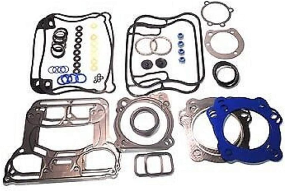 Aftermarket complete Top End Gasket Kit compatible replacements for Harley XL 12