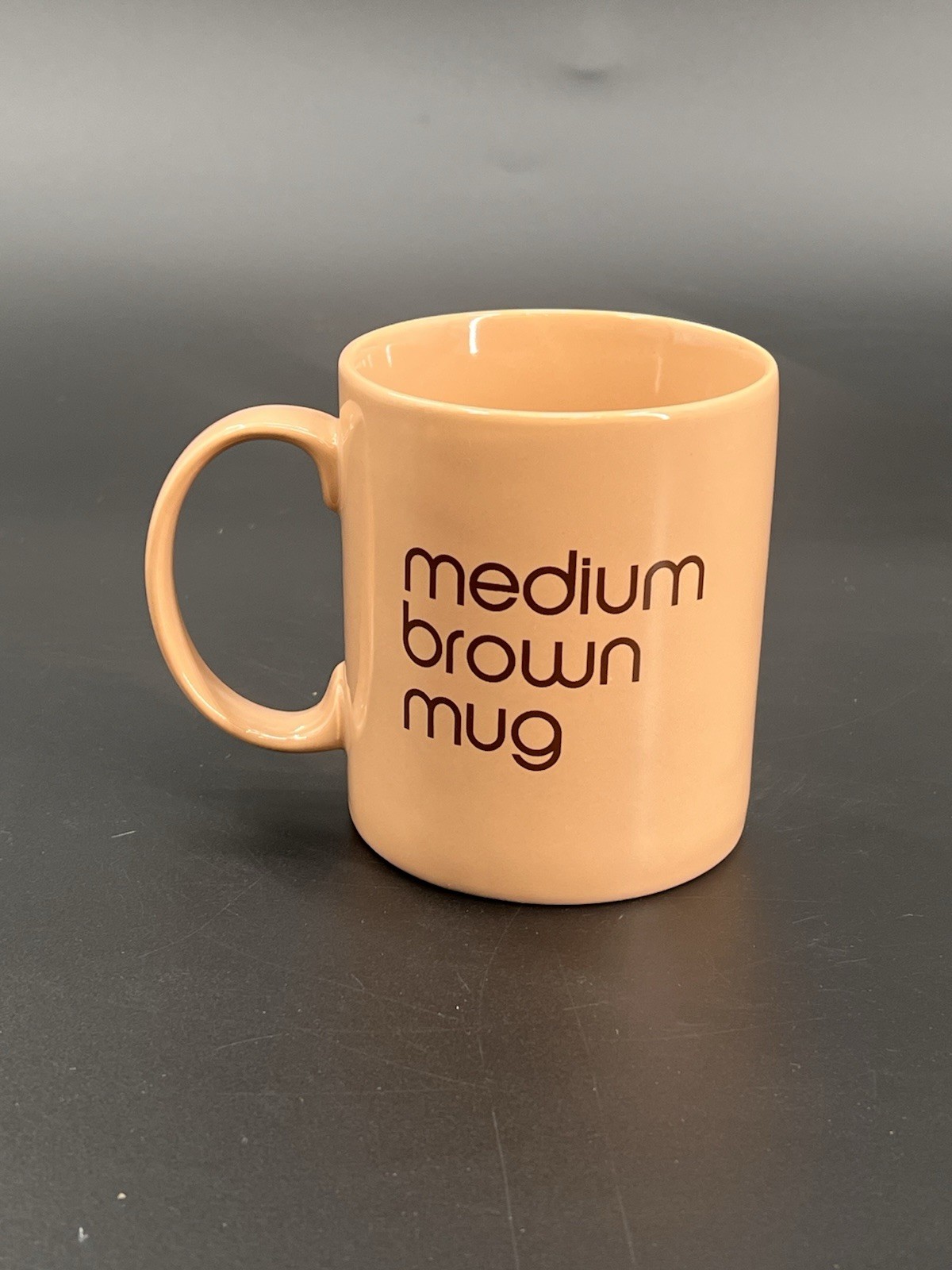 Vintage Bloomingdale\'s Coffee Mug Brown Ceramic 11 oz Department Store Logo Cup