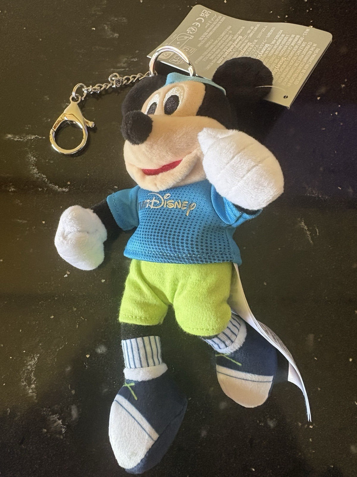 Brand New Run Disney runDisney Mickey Mouse Keychain Bag Charm