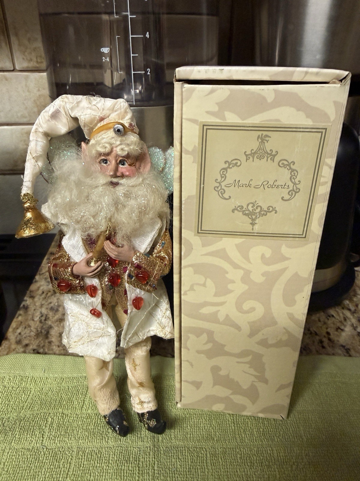 Mark Roberts Healing Heart Fairy Hand Painted Limited Edition Approx 9.5”.  Read