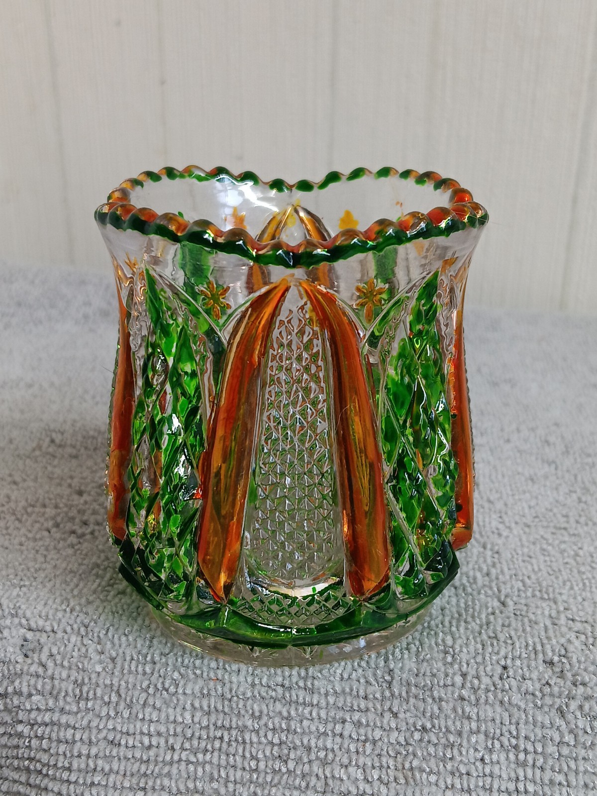 EAPG. Tarentum. HARVARD YARD. Toothpick Holder