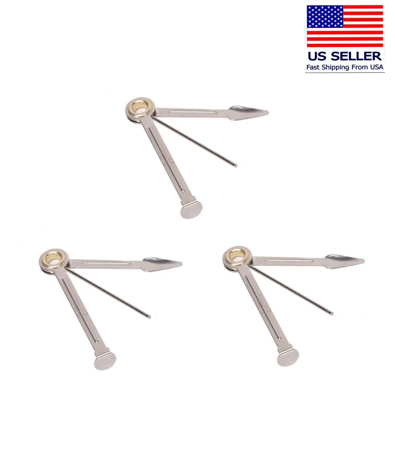 3-in-1 Czech STYLE 3PC Smoking Tobacco Pipe Cleaning Tool Reamer Tamper scoop