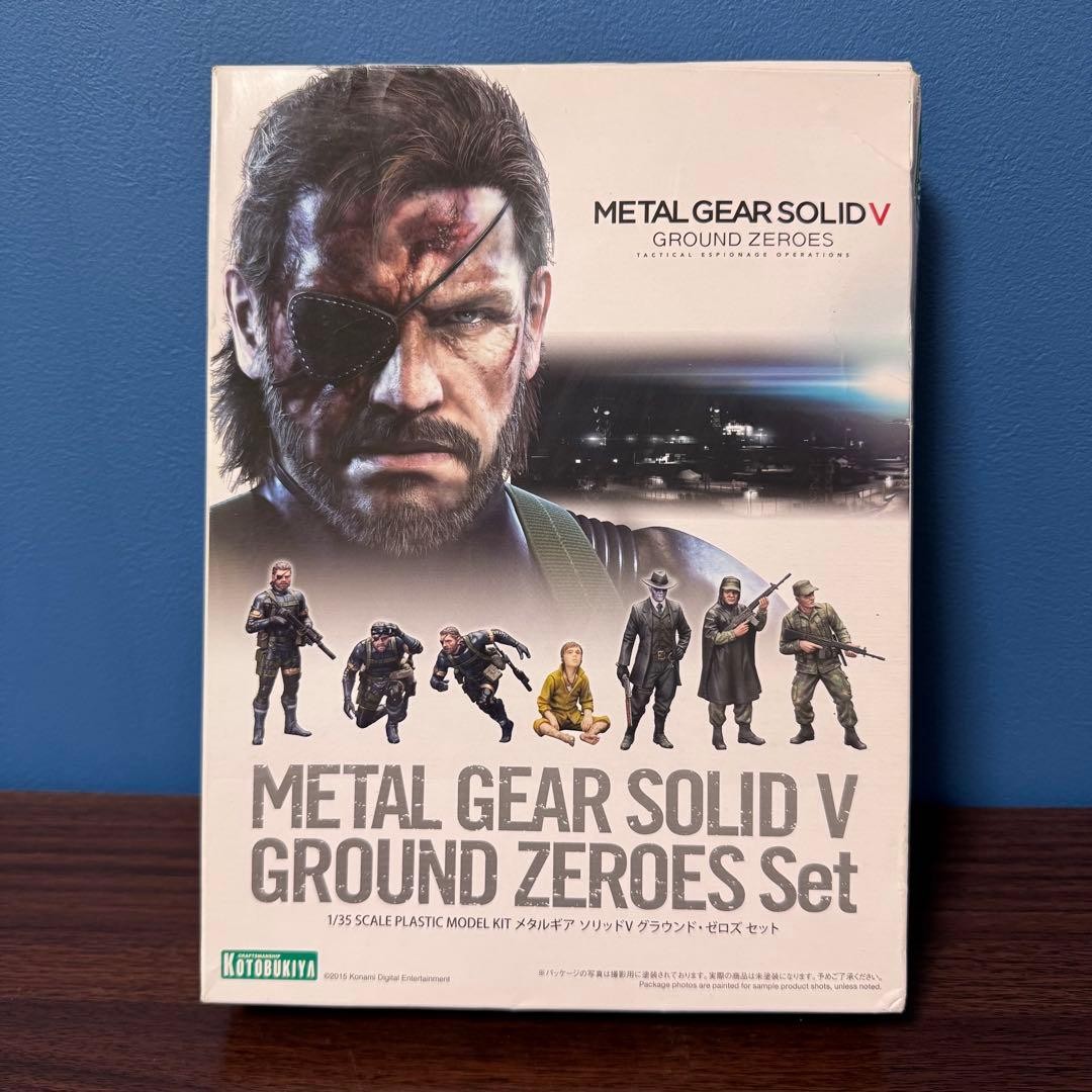 Kotobukiya Metal Gear Solid V Ground Zeroes 1/35 Plastic Model Kit Set Kotobukiya Metal Gear Solid V Ground Zeroes 1/35 Plastic Model Kit Set