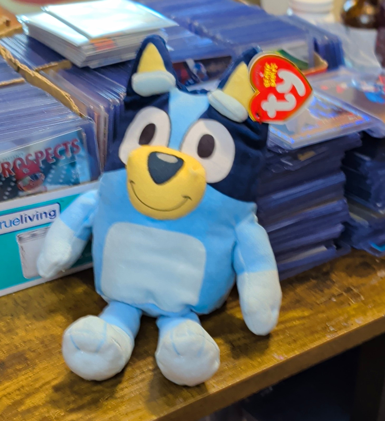 Ty Beanie Baby Bluey The Dog 7.5