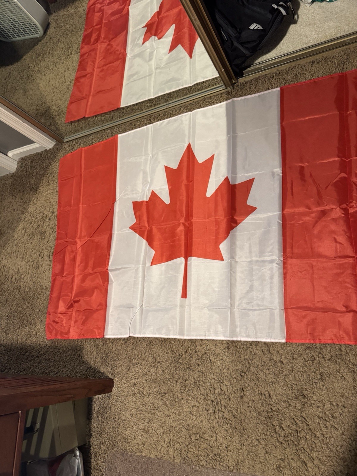 Canada 3\'x5\' Flag Printed Polyester made by Anley Brand New