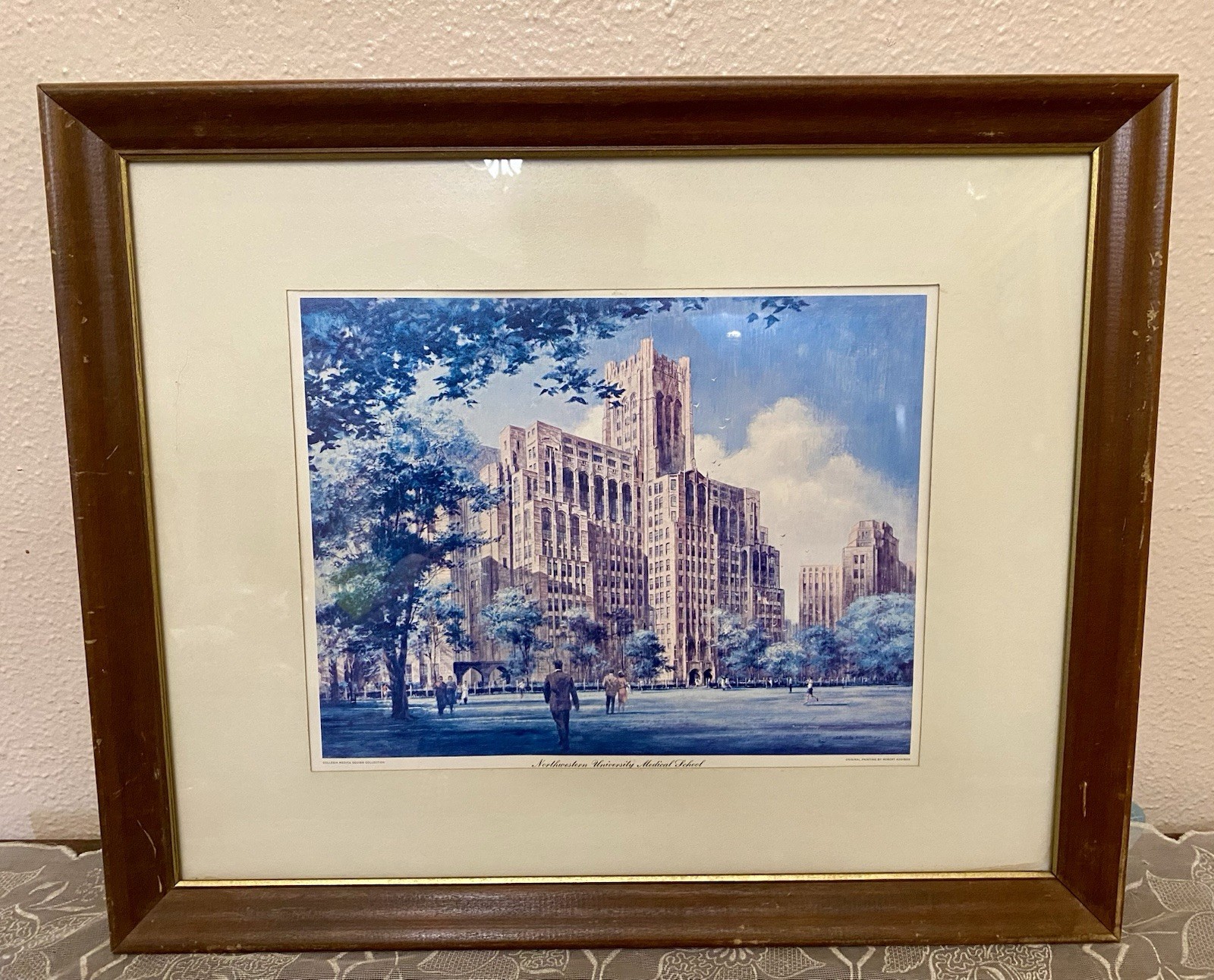 Northwestern University Medical School ER Squib And Sons Original Print