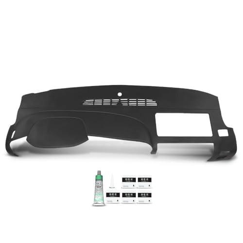 PIT66 TPE Dash Bezel Cover Set Fit Chevy Silverado GMC Sierra 2007-2013