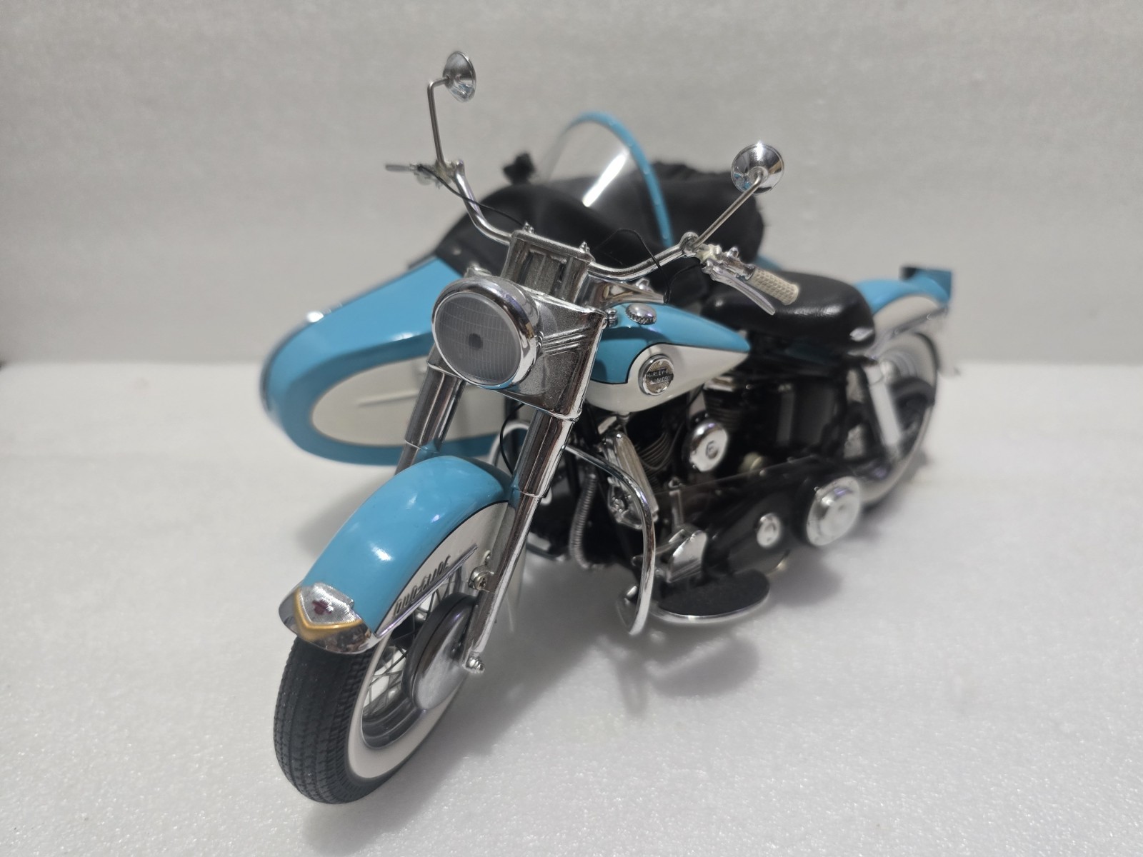 Franklin Mint Harley Davidson 1958 Duo Glide & Sidecar B11E799