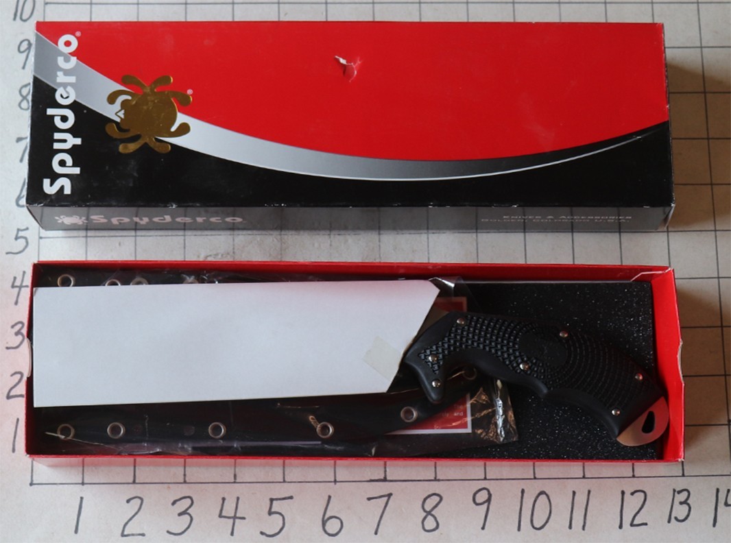 Spyderco Schempp Rock FB20FPBK Discontinued New in Box