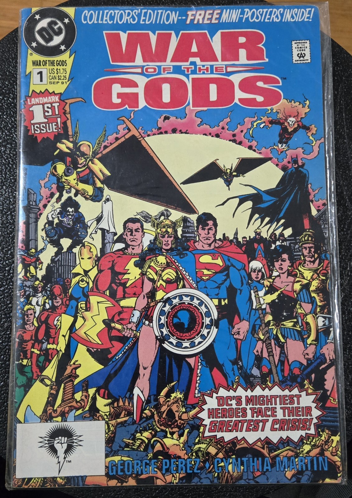 War of the Gods #1  DC Comics George Perez