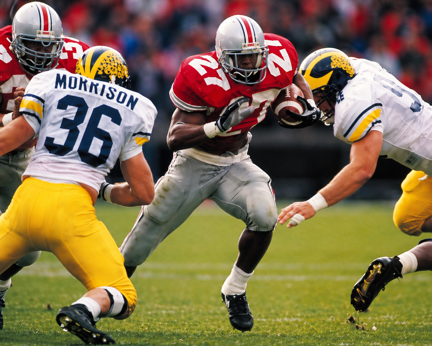 Eddie George Ohio State vs Michigan 1995 8x10 glossy photo