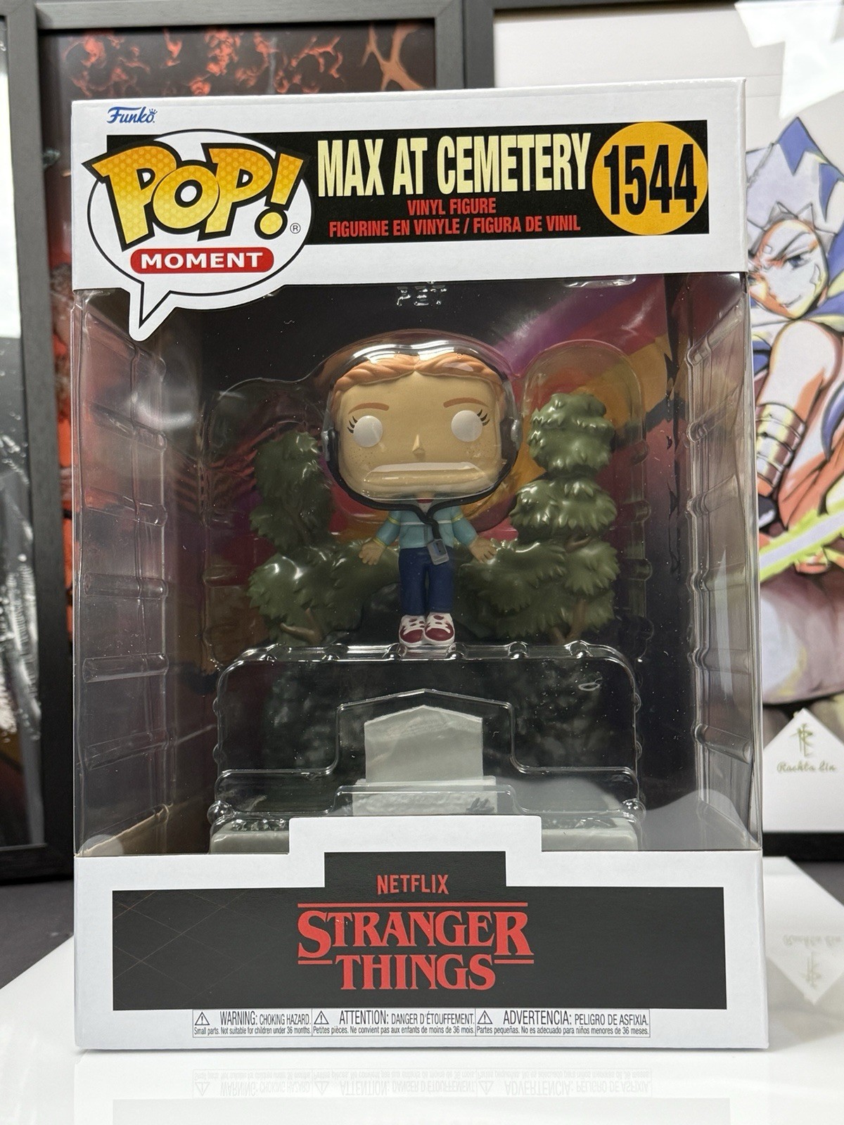 Stranger Things Season 4 Max at Cemetery Funko Pop Moment #1544