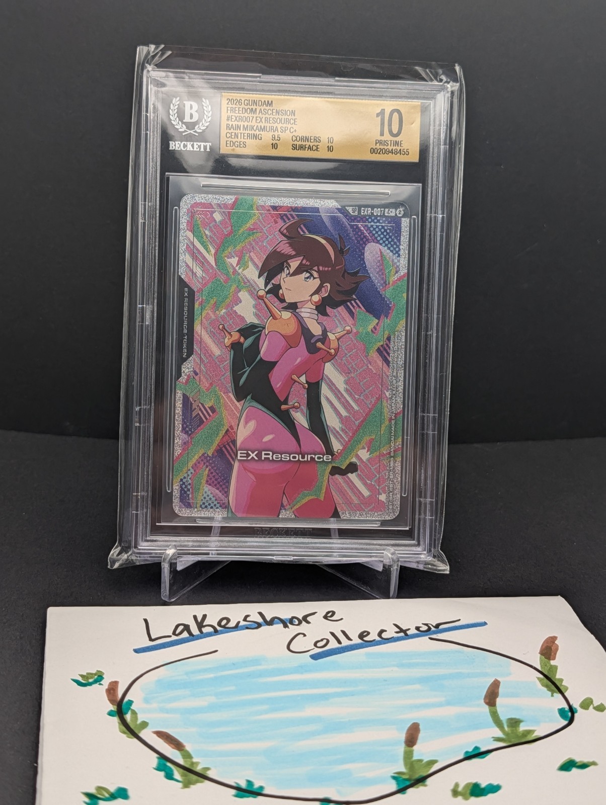 2026 Gundam Freedom Ascension Rain Mikamura SPC+ EXR-007 BGS 10 Pristine