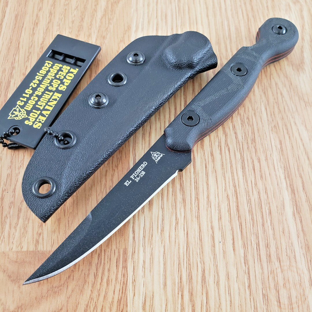 TOPS El Pionero Fixed Knife 3.38\